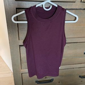 Vuori maroon energy top